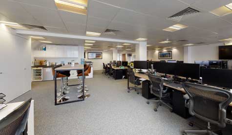 View of main office at 7 Savile Row London W1